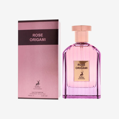 Maison Alhambra Rose Origami Eau de Parfum, Spray, Uni, 100 ml