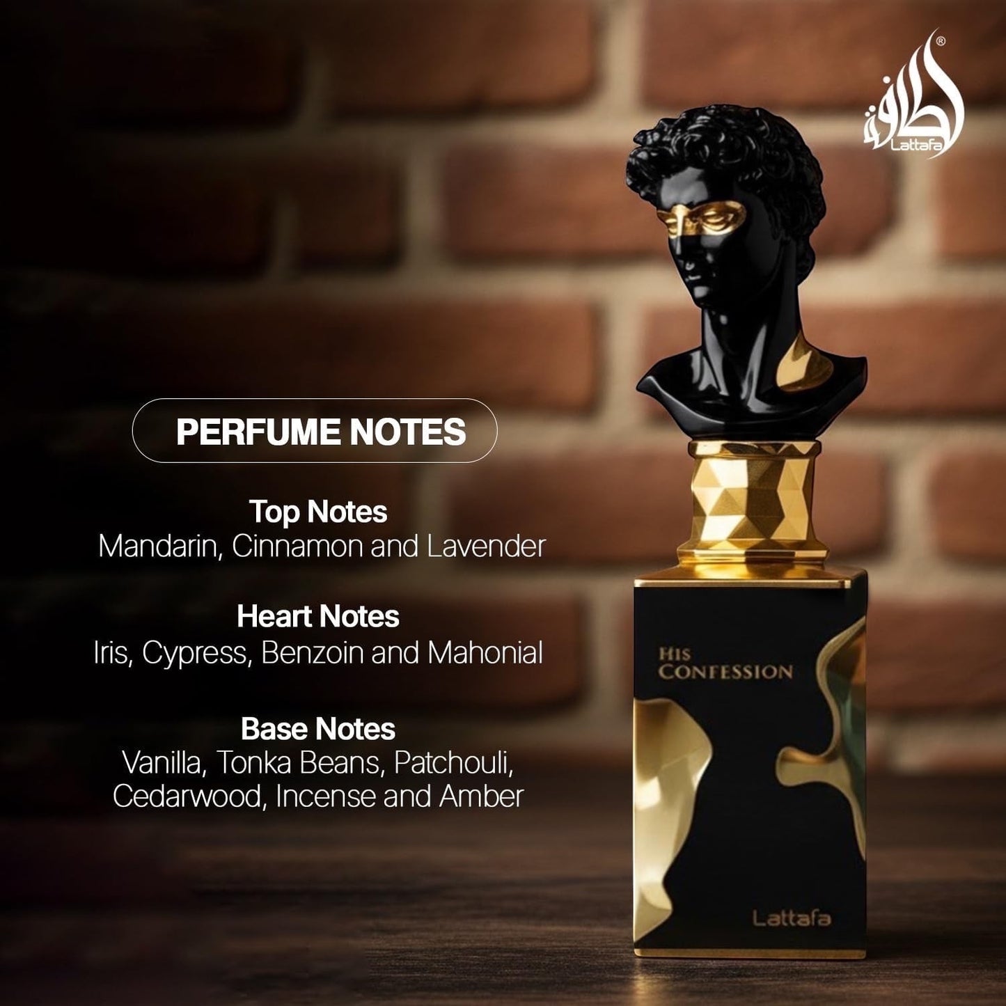 His Confession Eau de Parfum by Lattafa