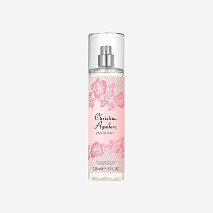 Christina Aguilera - By Night Fine Fragrance Mist, Damen-Körperparfüm, mit Pfirsichblüte, blumiger, orientalischer und fruchtiger Duftnote, ideal für den Sommer, Parfum für Frauen