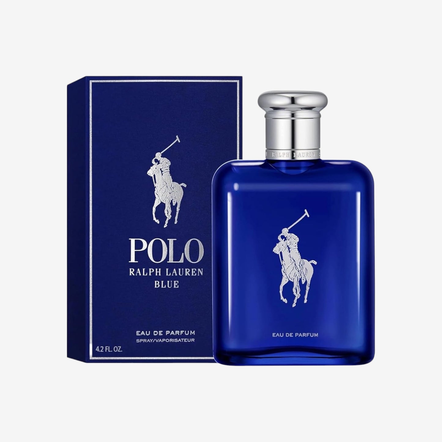 Ralph Lauren Polo Blue Eau de Parfum für Herren, maskuliner, aquatischer Duft mit Bergamotte, Kardamom & Vetiver