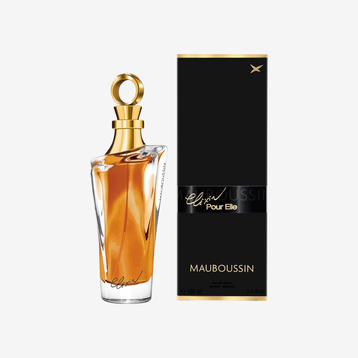 Mauboussin - Eau de Parfum Femme - Elixir Pour Elle - Orientalisch-blumiger & Köstlicher Duft - 100ml