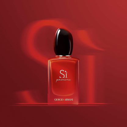 Giorgio Armani Unisex Passione Intense VAPORIZADOR SI Leidenschaft INTENSIV EAU DE Parfum 50ML Vaporizer, Negro, Nur