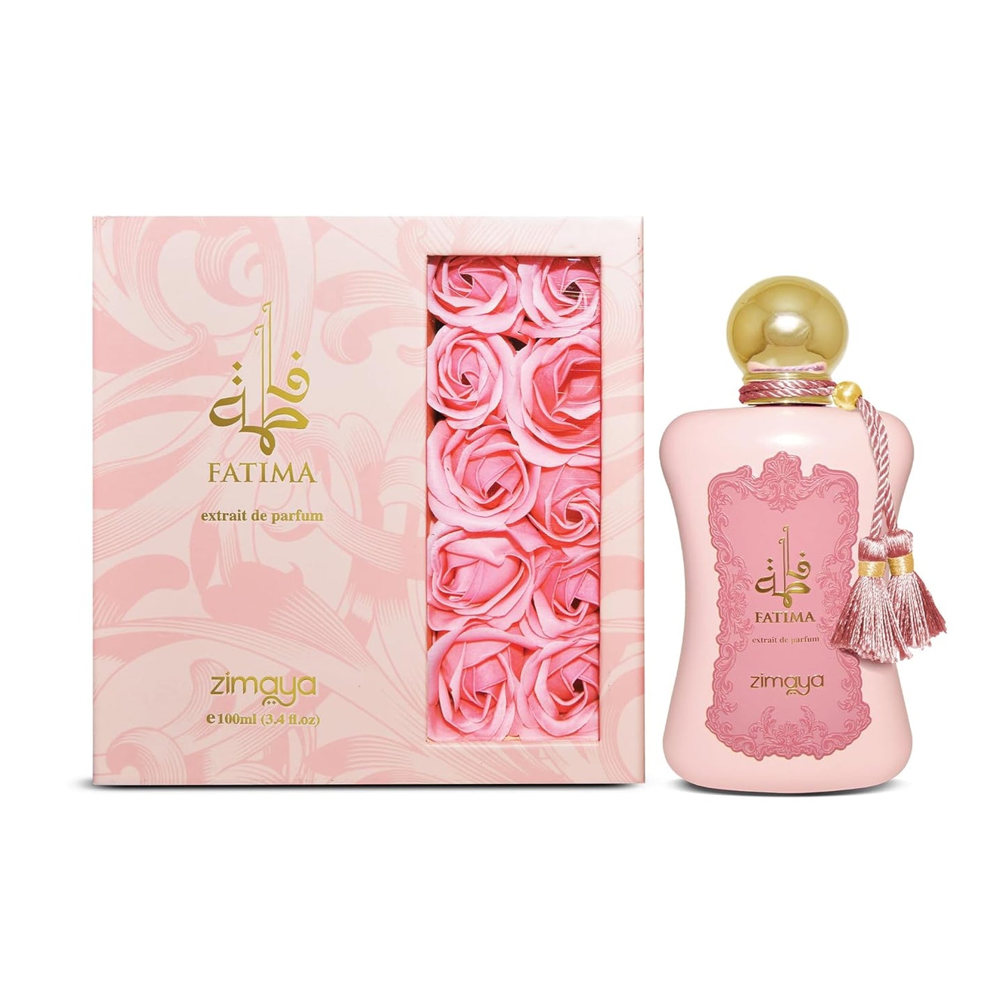 Zimaya Fatima Pink Extrait de Parfum für Damen, 100 ml