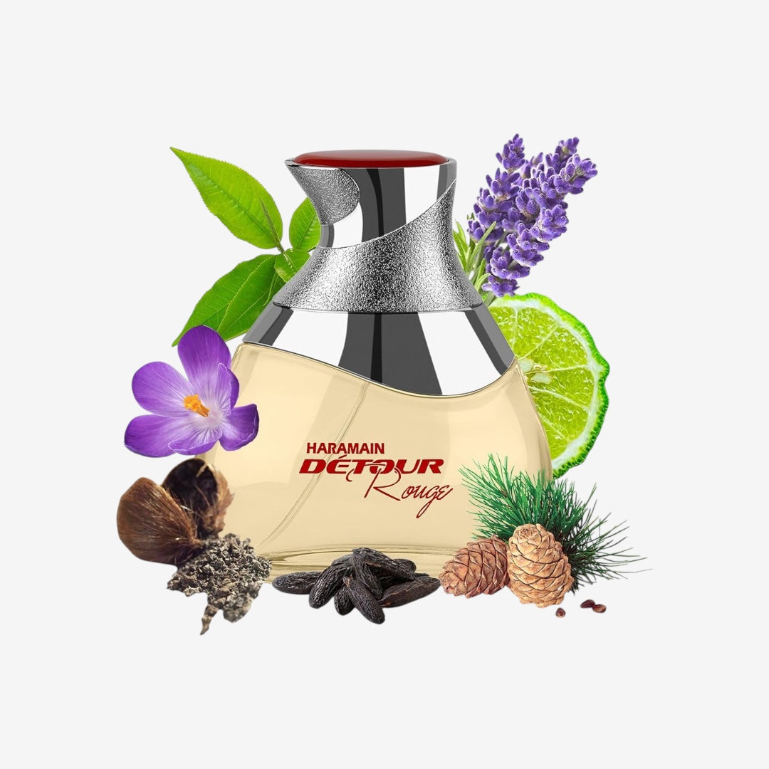 Al Haramain Parfumes Detour Rouge Eau de Parfum, Spray, 1 Stück