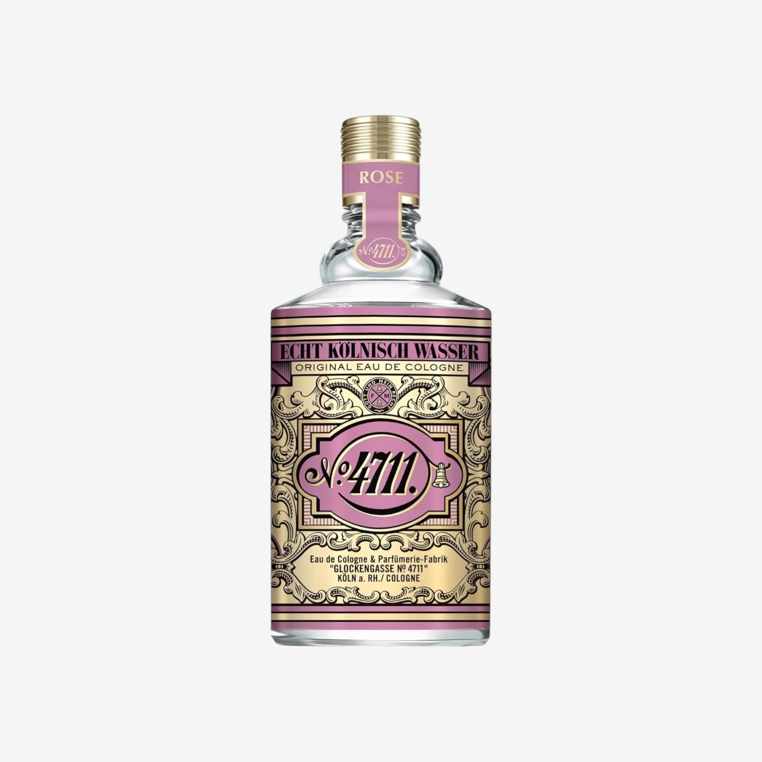 4711® Echt Kölnisch Wasser I Floral Collection - ROSE - Eau de Cologne - florale Neuinterpretation der Ikone - romantisch – weiblich – sanft I 100ml Natural Spray Vaporisateur