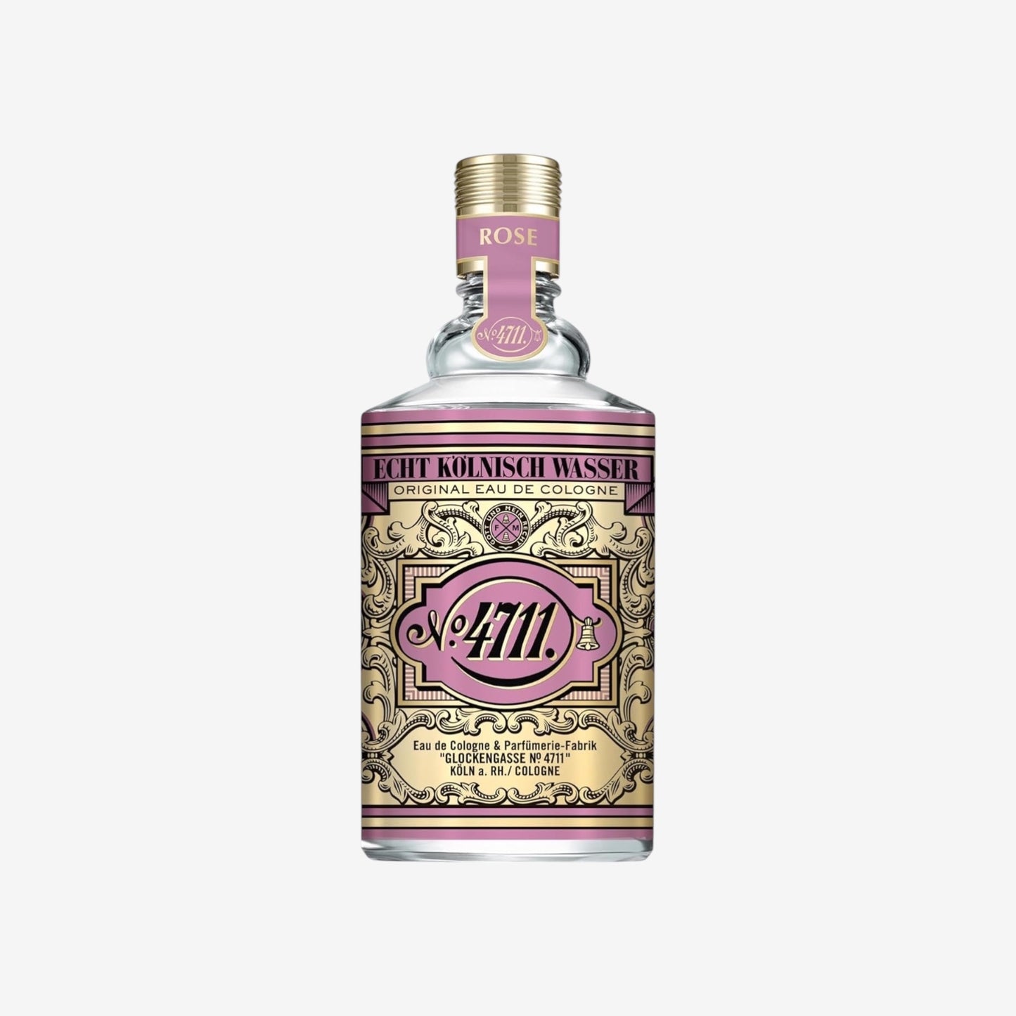 4711® Echt Kölnisch Wasser I Floral Collection - ROSE - Eau de Cologne - florale Neuinterpretation der Ikone - romantisch – weiblich – sanft I 100ml Natural Spray Vaporisateur