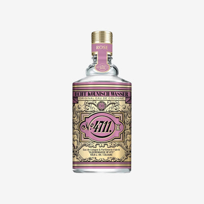 4711® Echt Kölnisch Wasser I Floral Collection - ROSE - Eau de Cologne - florale Neuinterpretation der Ikone - romantisch – weiblich – sanft I 100ml Natural Spray Vaporisateur