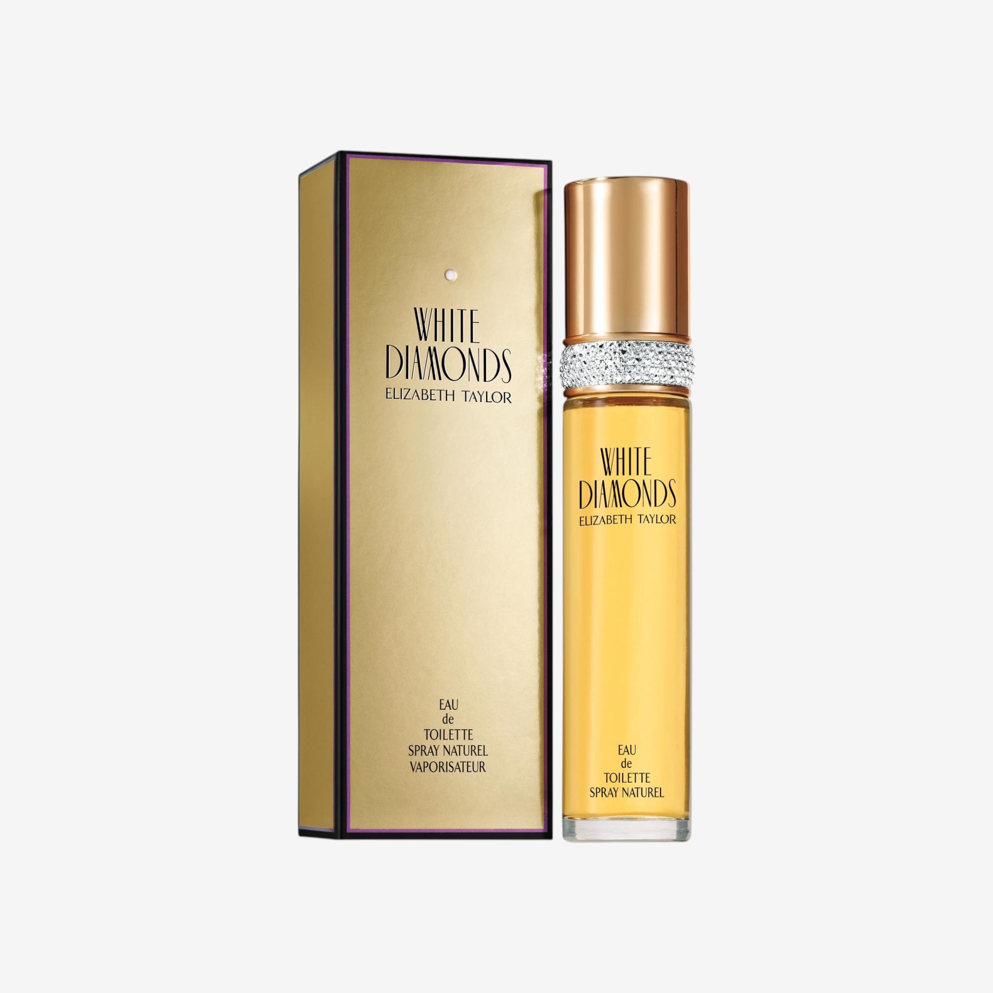 Elizabeth Taylor - White Diamonds, Eau de Toilette für Frauen, Blumiger Duft, Spray Spray, Reichhaltiger und Luxuriöser Duft, Basierend auf Belebenden Noten - 100 ml