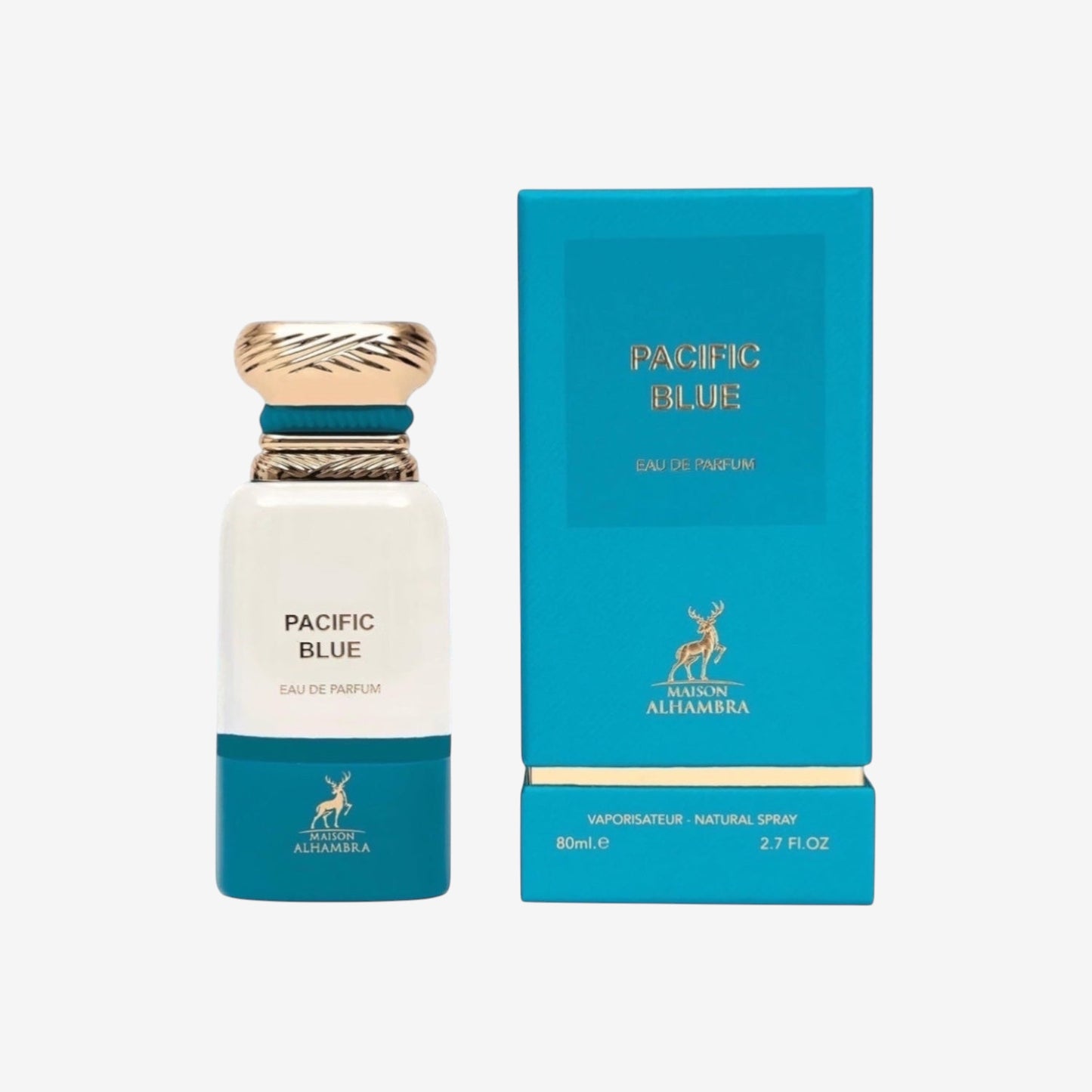 Pacific Blue, 80 ml Eau de Parfum, von Maison Alhambra