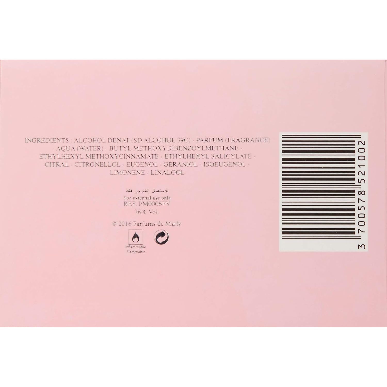 PARFUM DE MARLY Delina femme/woman Eau de Parfum Spray, 1er Pack(1 x 75 ml)