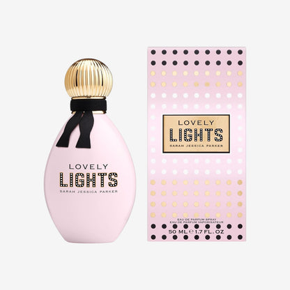 Sarah Jessica Parker Lovely Lights Eau de Parfum für Frauen 50 ml Spray, blumiges Damenparfüm, Eau de Parfum für Frauen, Damenparfüms – Original SJP Parfüm