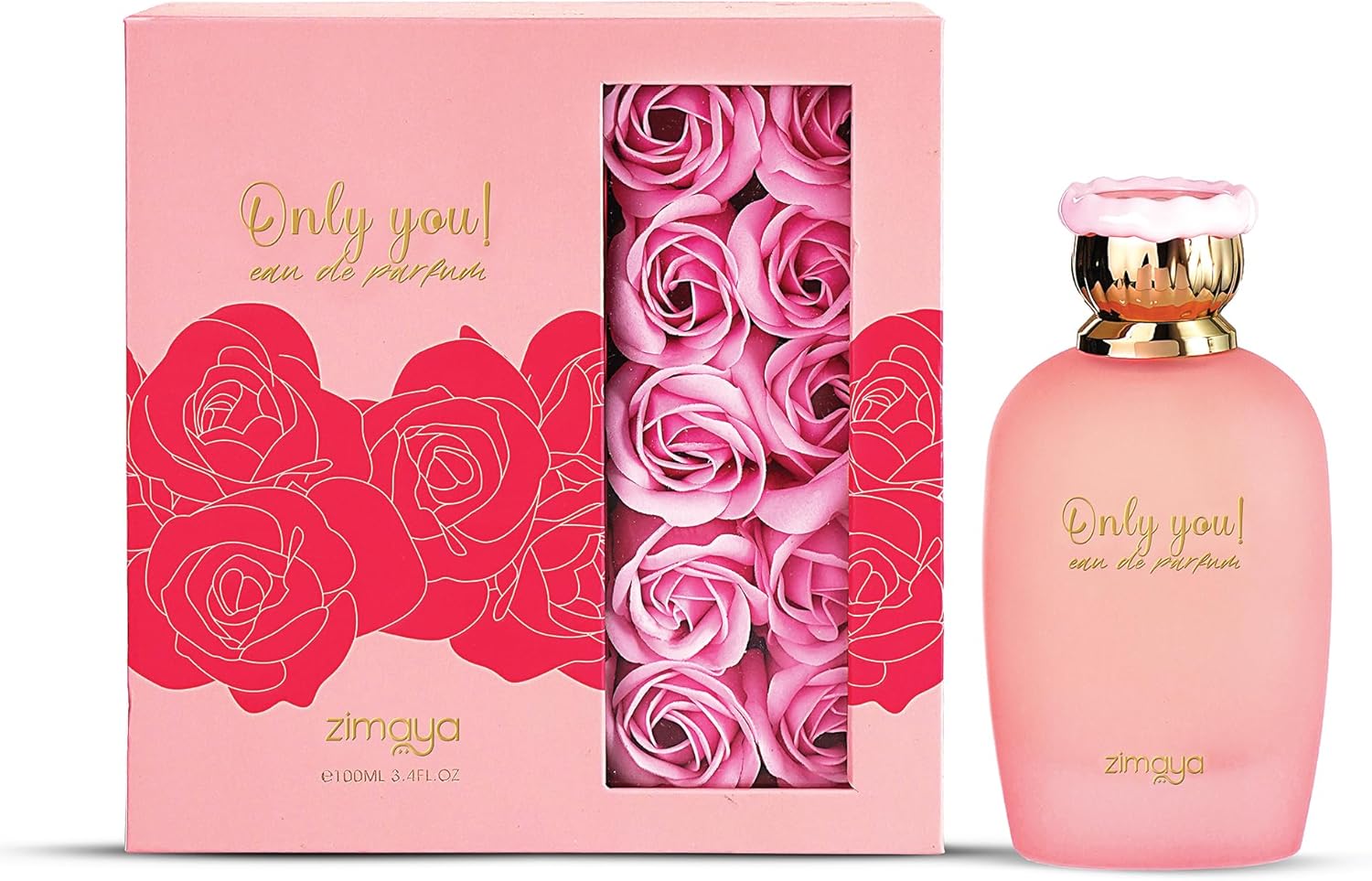 Afnan Zimaya Fatima Series Only You U 3.4 Edp Spray, Unisex, 100 ml
