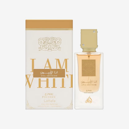 Ana Abiyedh Poudree Lattafa perfumes 60 ml