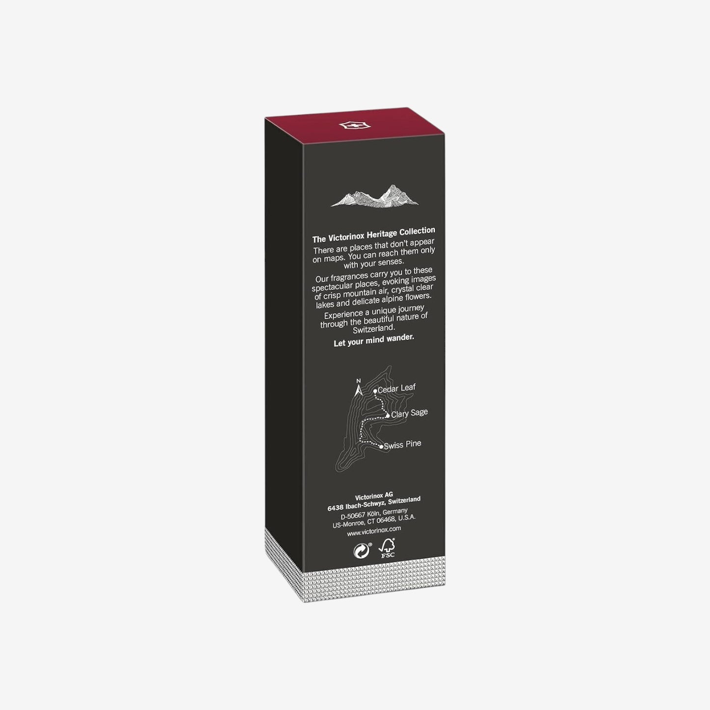 VICTORINOX Swiss Army Altitude Eau de Toilette für Herren, Parfüm mit Zedernblatt und Zitrone, Holzig und frisch, 100 ml, V0000892