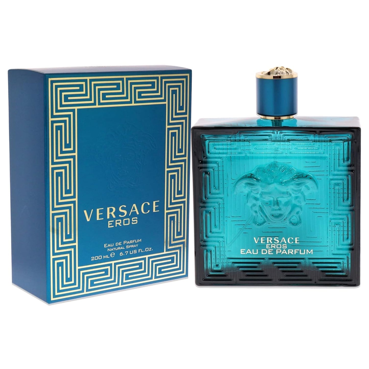 Versace Q-KM-303-B5 Eros Eau de Parfum, Spray, 200 ml