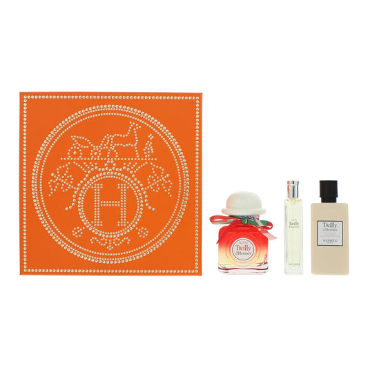 Hermès Twilly D'hermès 3-teiliges Geschenkset: Eau de Parfum 85 ml – Eau de Parfum 15 ml