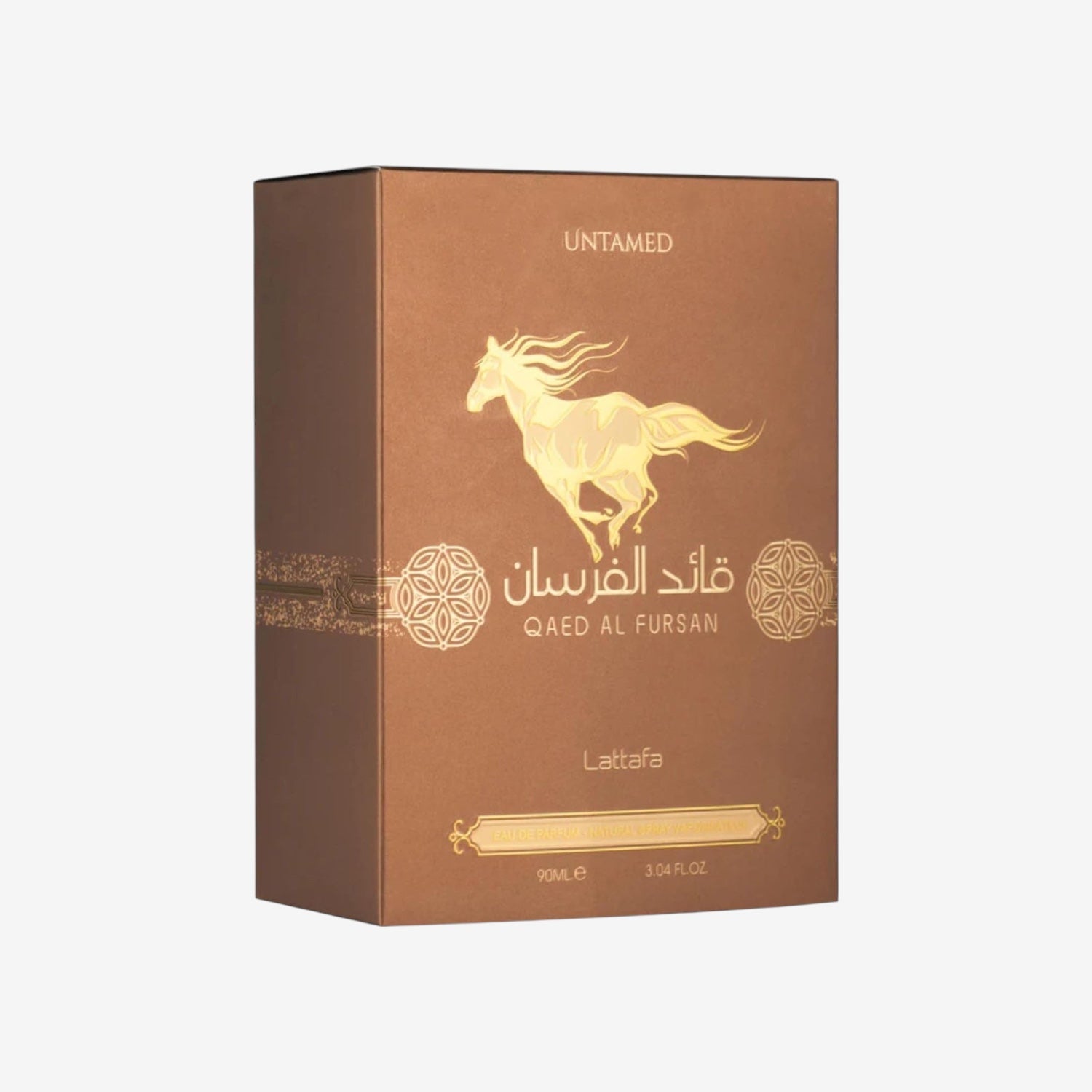 Lattafa Qaed Al Fursan Untamed - süß, warm und würzig, Amber, Aromatic, Eau de Parfum, langhaarend, Uni, 90 ml