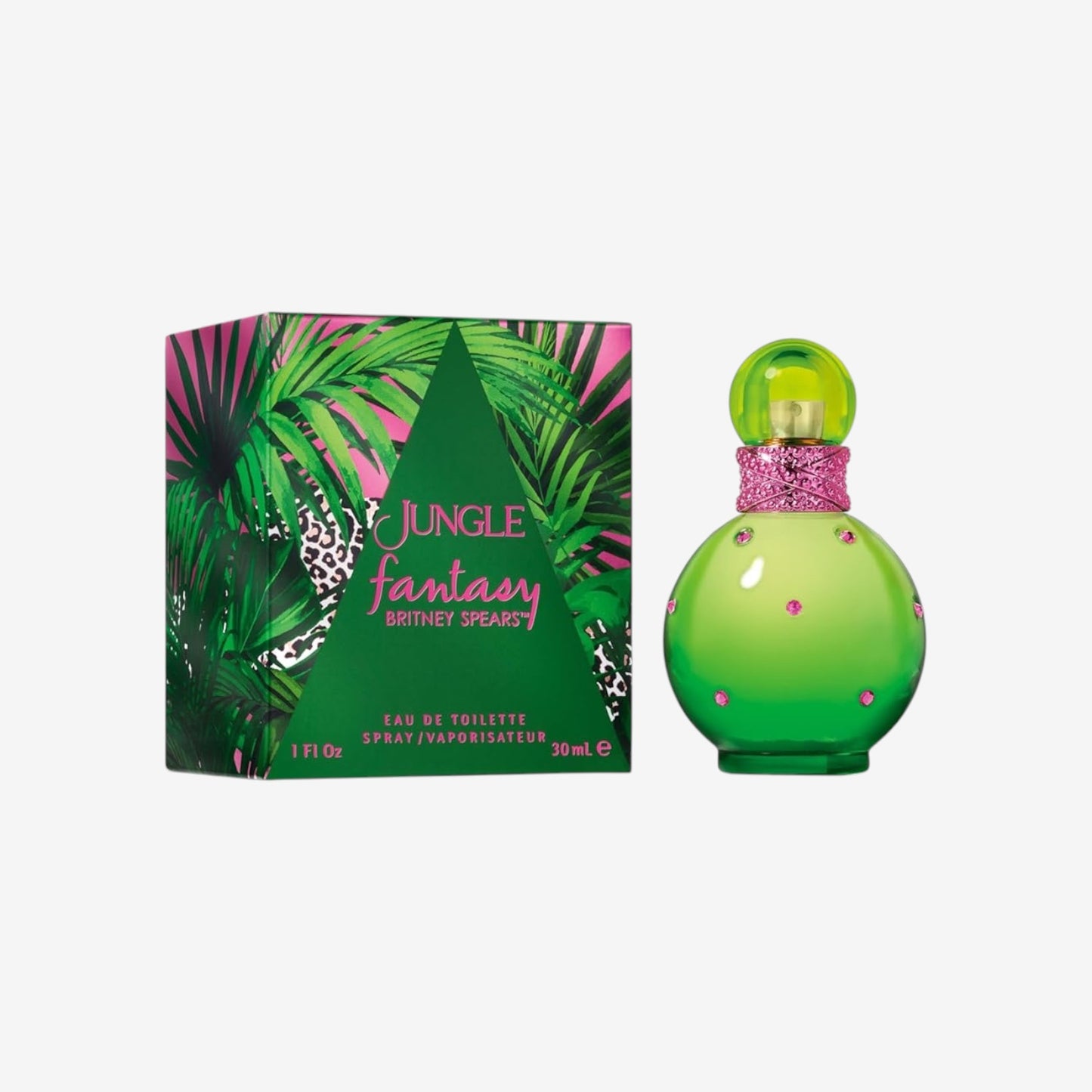 BRITNEY SPEARS Jungle Fantasy, exotisches Eau de Toilette, Spray, blumig und prickelnd, 30 ml