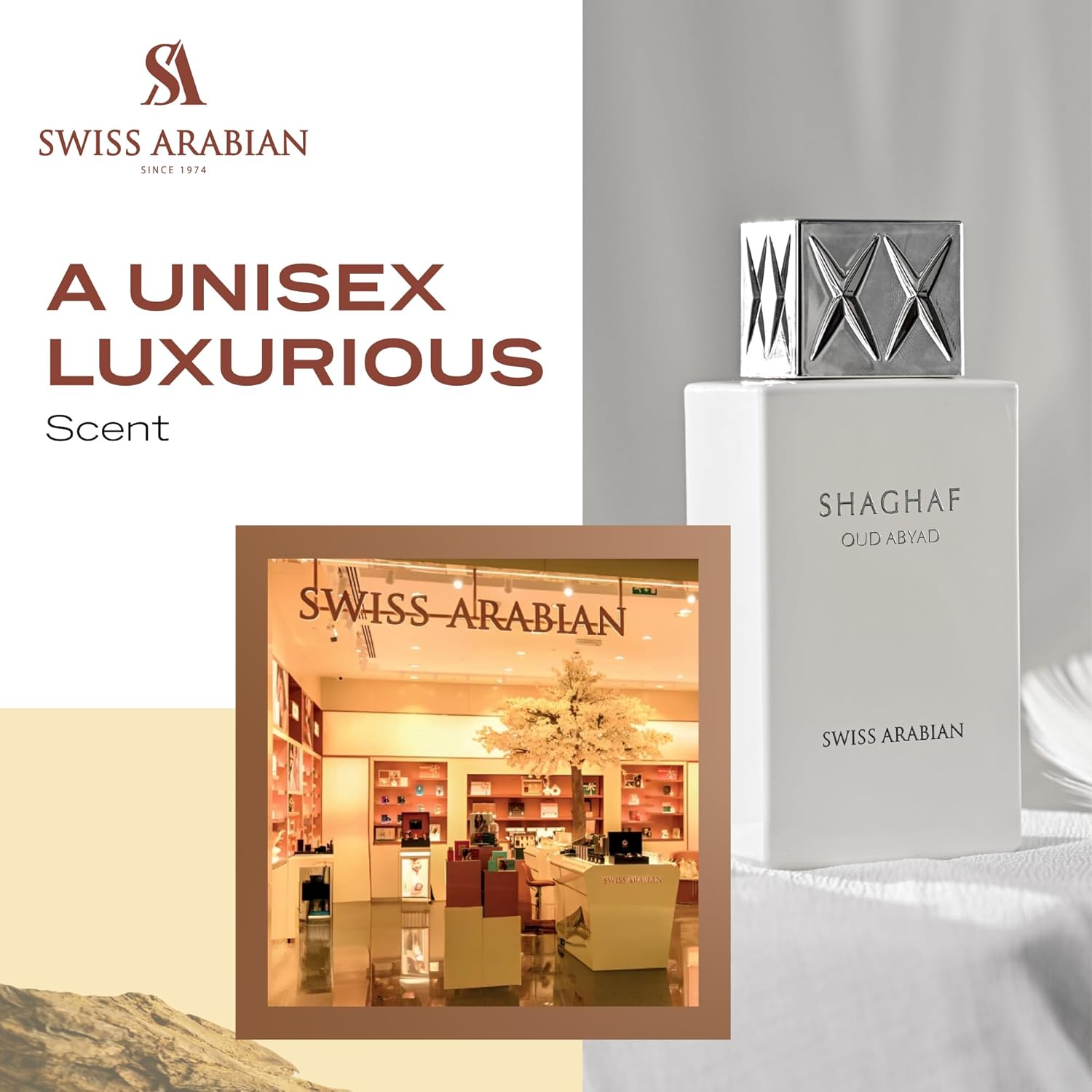 Swiss Arabian Shaghaf Abyad OUD EDP 75 ml