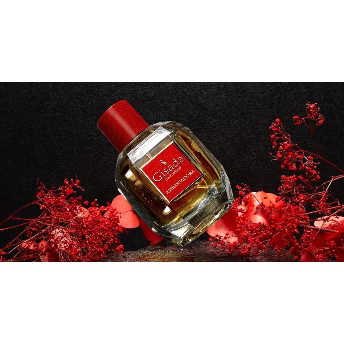 Gisada - Ambassadora | 50ml | Eau de Parfum | Parfüm für Frauen | orientalisch, süß, blumig und sehr lebendiger Frauenduft | Damenparfum |Fruchtig süß & wohlig warm für Sie