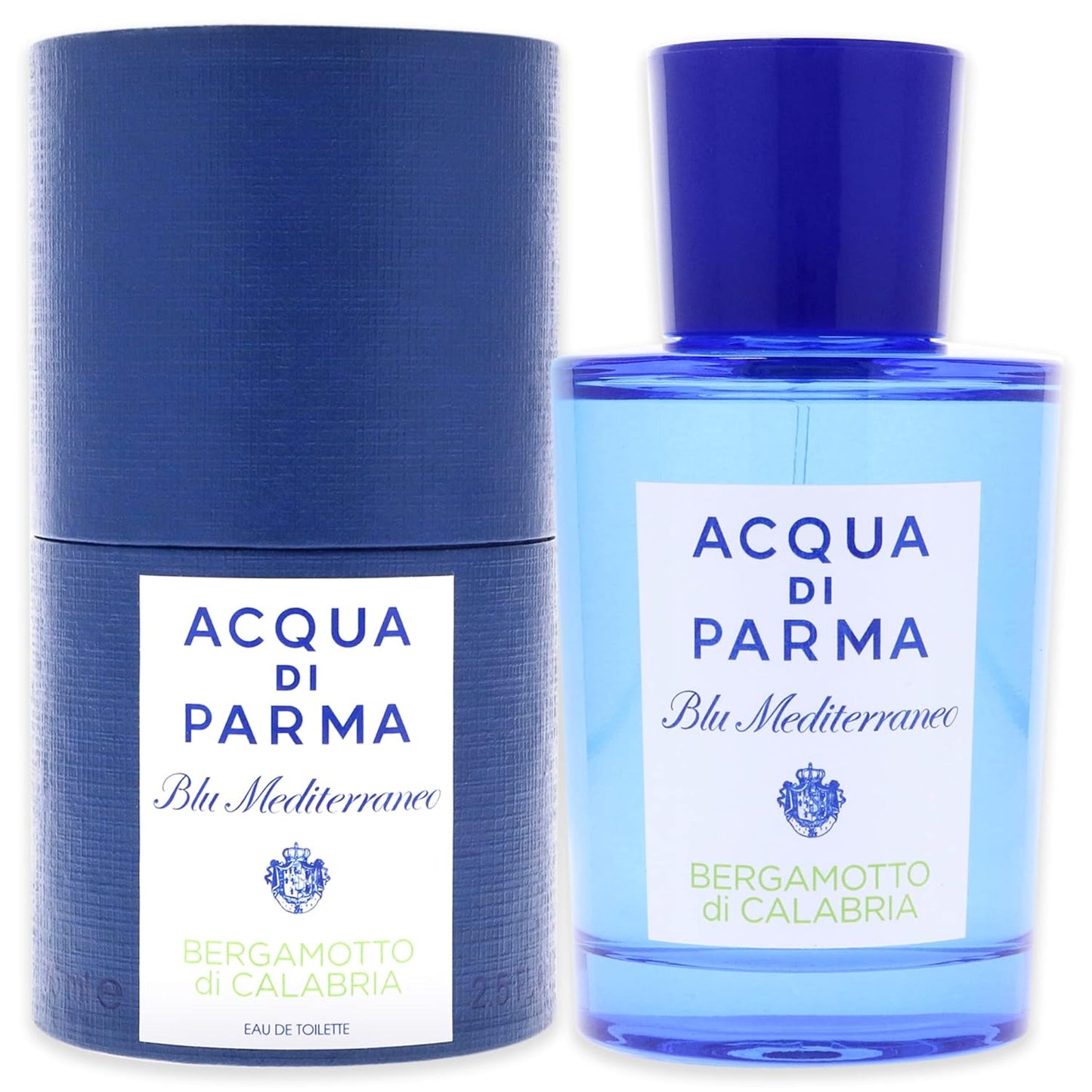 Acqua Di Parma, A.Di Parma Edt Blu Med. 75Vapo Bergamotto, Duft, Mehrfarbig, U, Unisex-Erwachsene