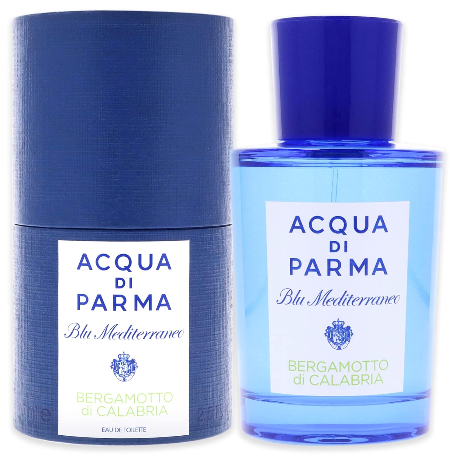 Acqua Di Parma, A.Di Parma Edt Blu Med. 75Vapo Bergamotto, Duft, Mehrfarbig, U, Unisex-Erwachsene