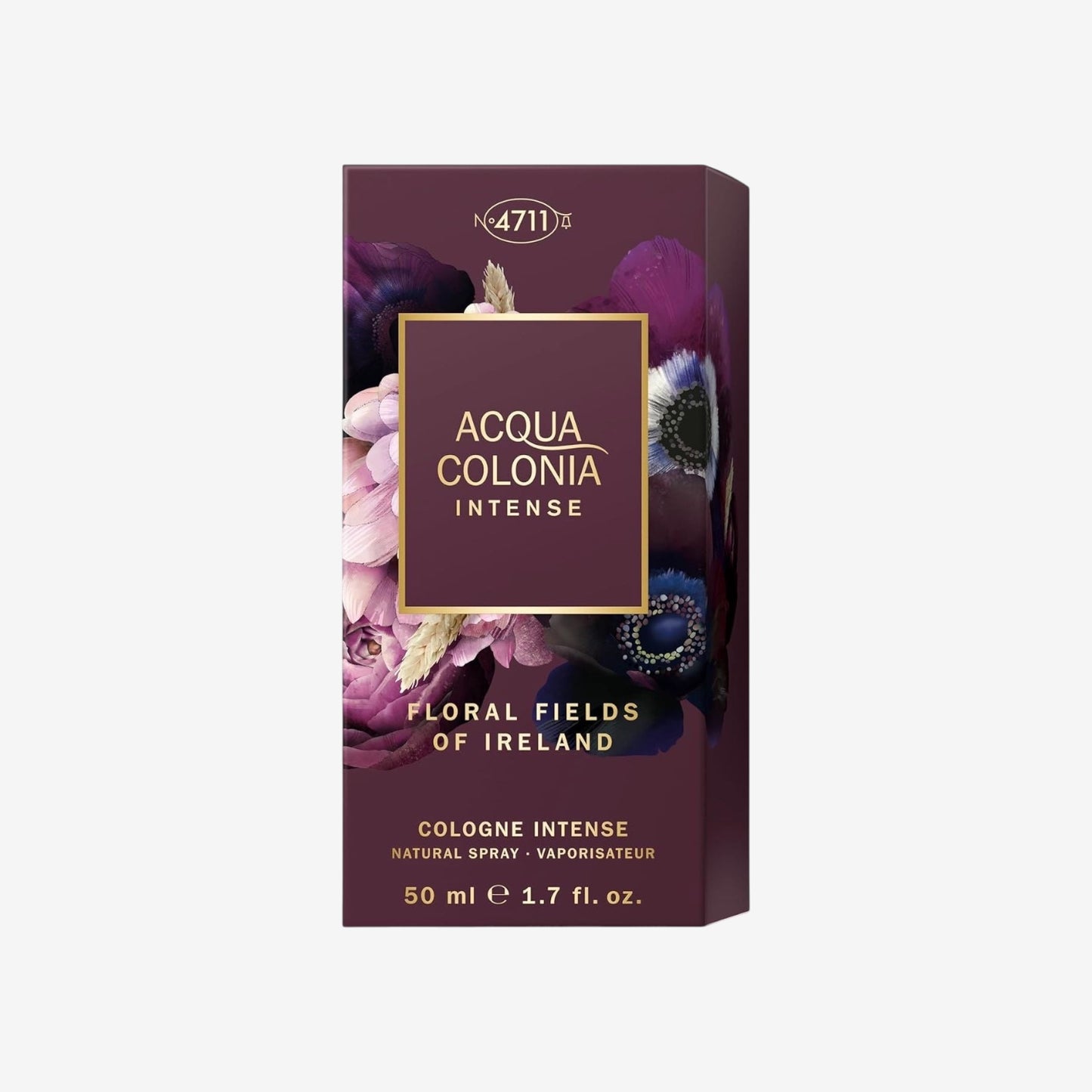 4711 Acqua Colonia® Intense Floral Fields of Ireland | Eau de Cologne - feminin-romantisch - Wellness für die Sinne | 50ml Natural Spray