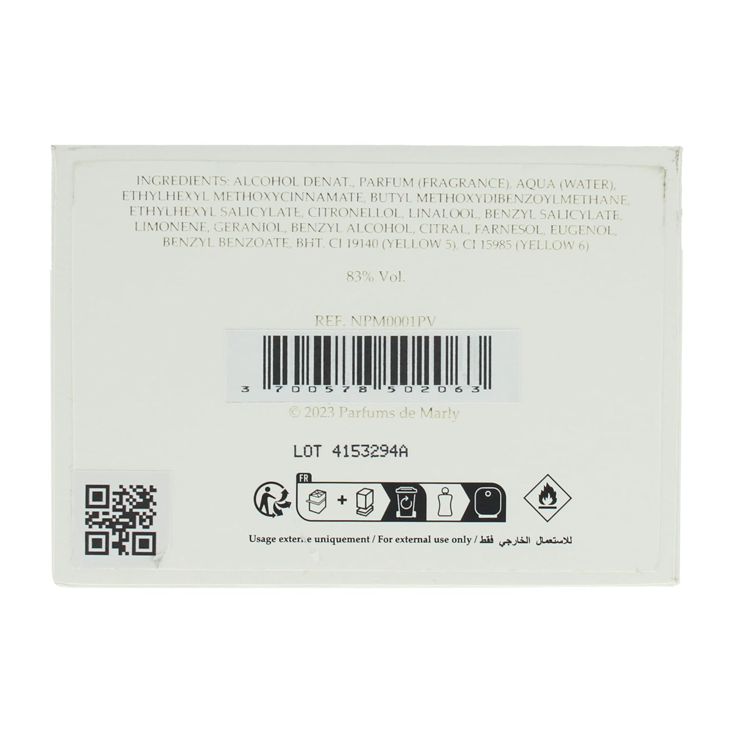 PARFUM DE MARLY Meliora EDP Vapo 75 ml