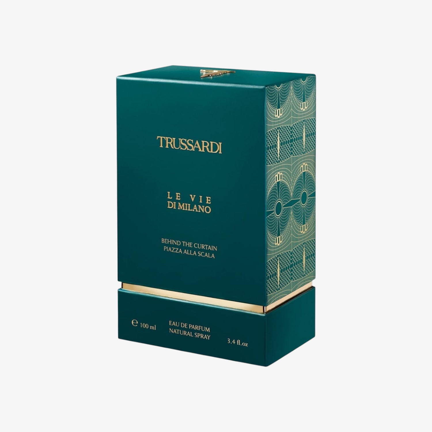 Trussardi, Le Vie di Milano Behind the Curtain Piazza alla Scala, Eau de Parfum, Unisex, 100 ml.