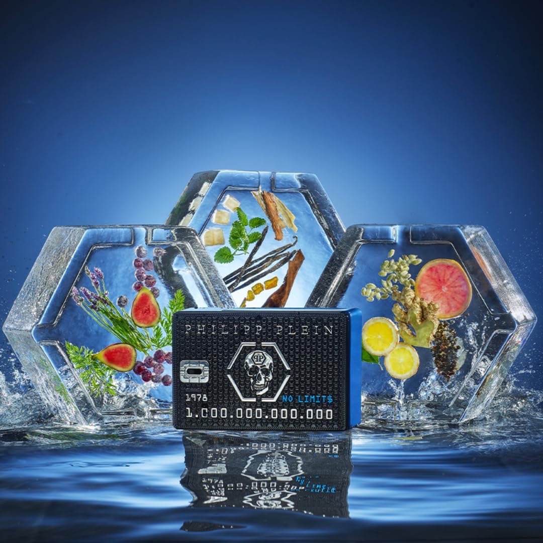 Philipp Plein No Limits Plein Super Fresh EdT, Linie: No Limits, Eau de Toilette für Herren, Inhalt: 90ml