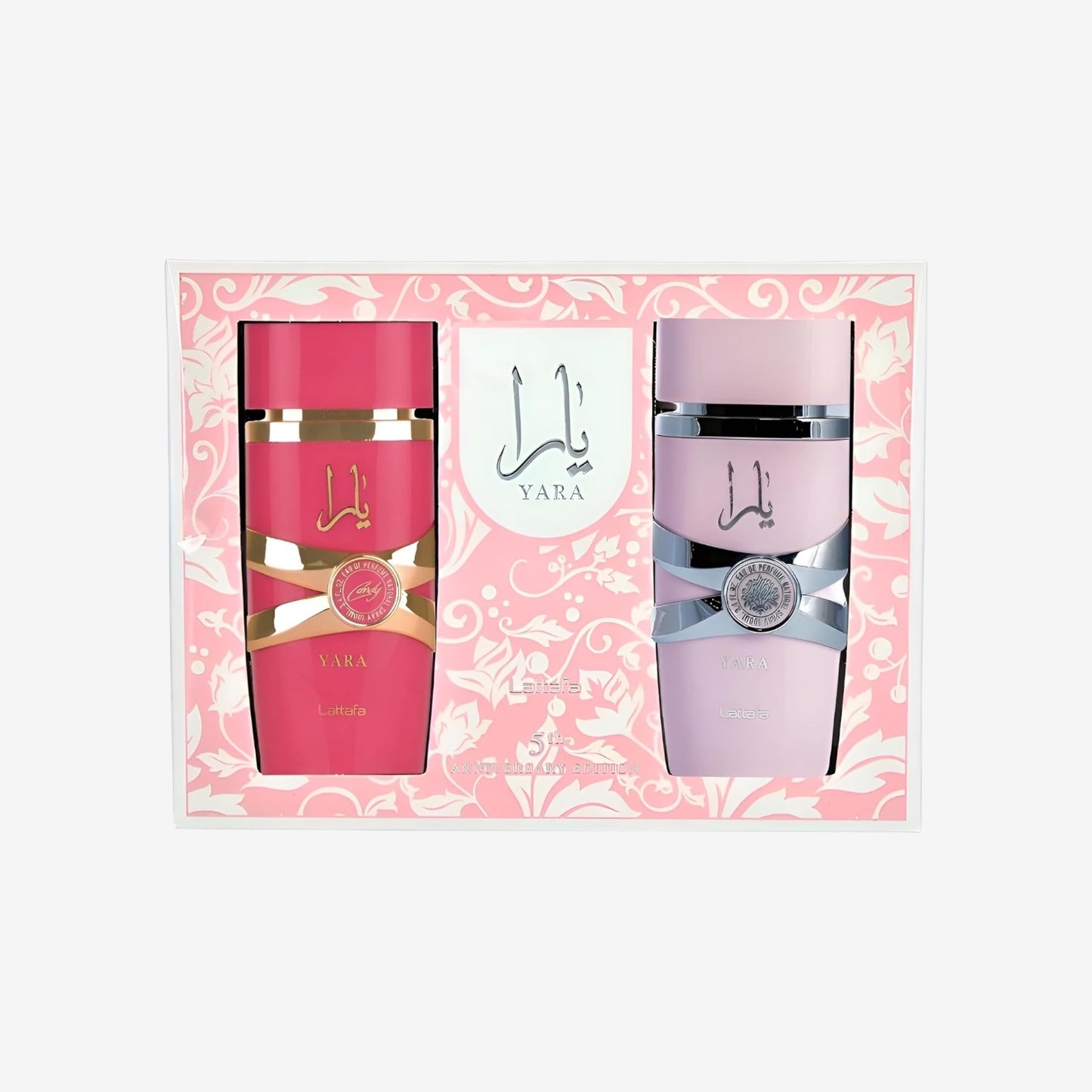 Lattafa Anniversary Edition Yara & Yara Candy Eau de Parfum (100 ml + 100 ml), exklusive Düfte für Damen, süß, blumig und raffiniert