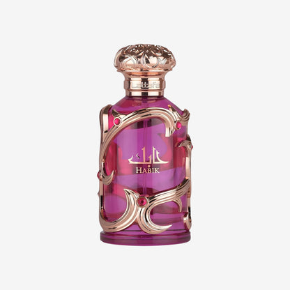 Lattafa Habik - Floral, Fruity, Fresh, Musky, Eau de Parfum, Spray, Long-Lasting Fragrance for Women, 100 ml