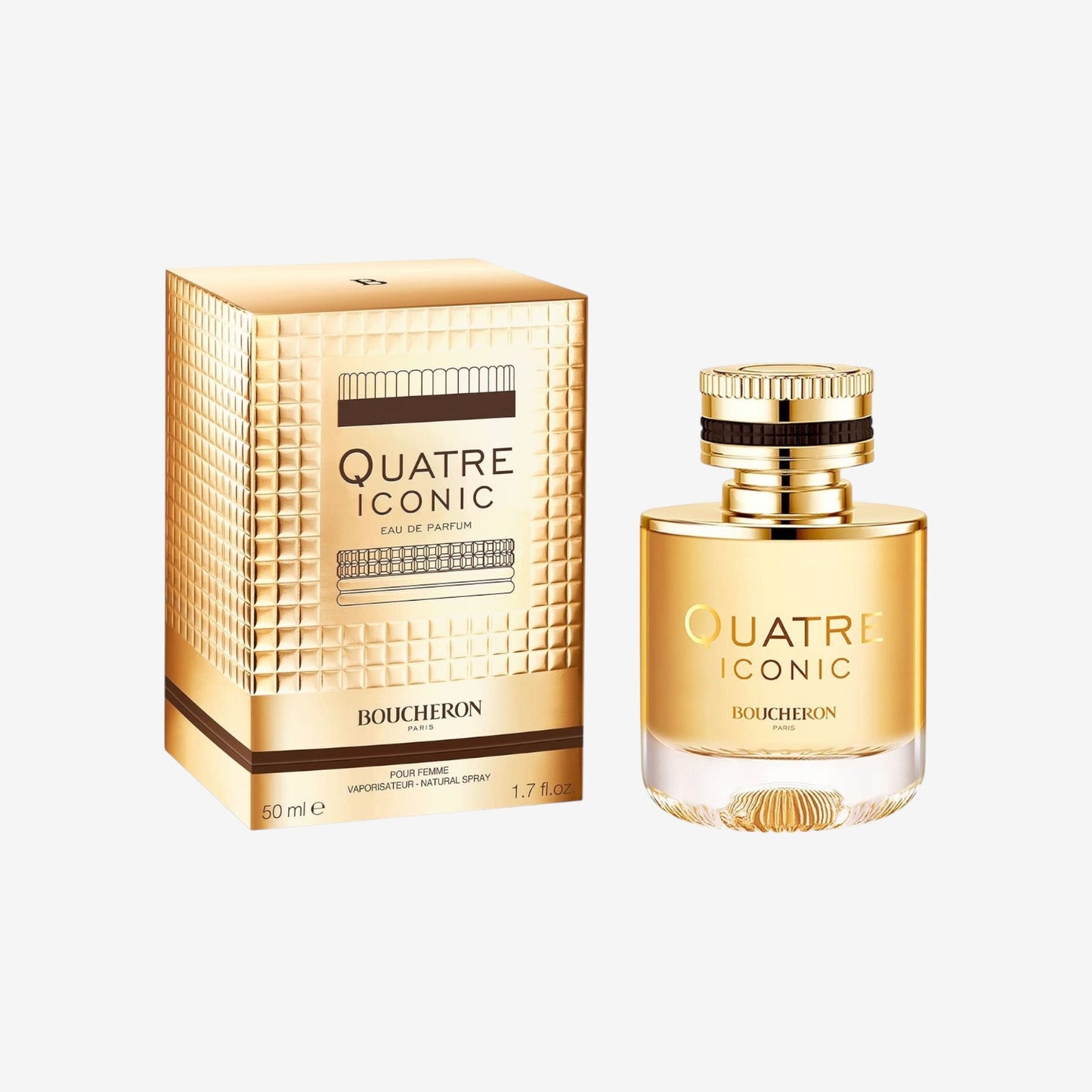Boucheron Quatre Iconic EdP, Linie: Quatre Iconic, Eau de Parfum für Damen, Inhalt: 50ml