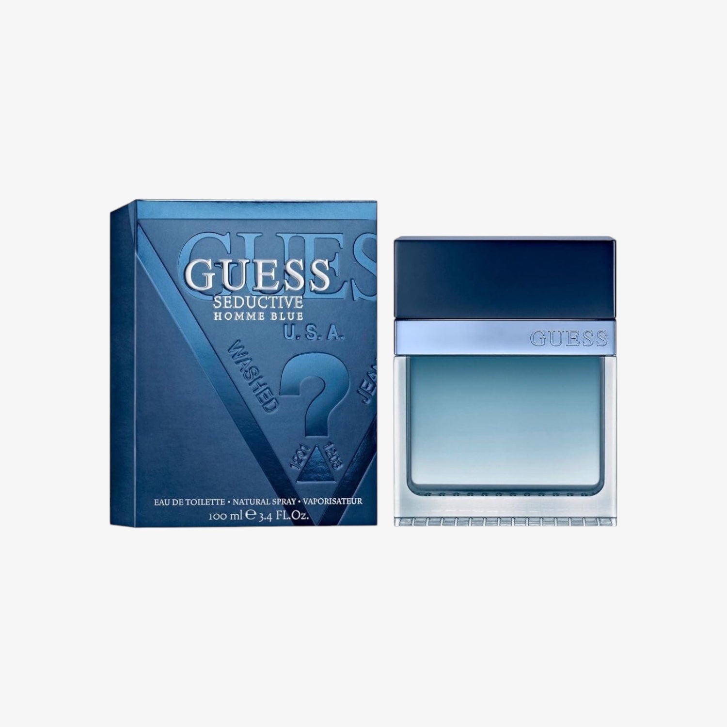 Guess Seductive Homme Blue Eau de Toilette 100 ml, 1er Pack (1 x 100 ml)