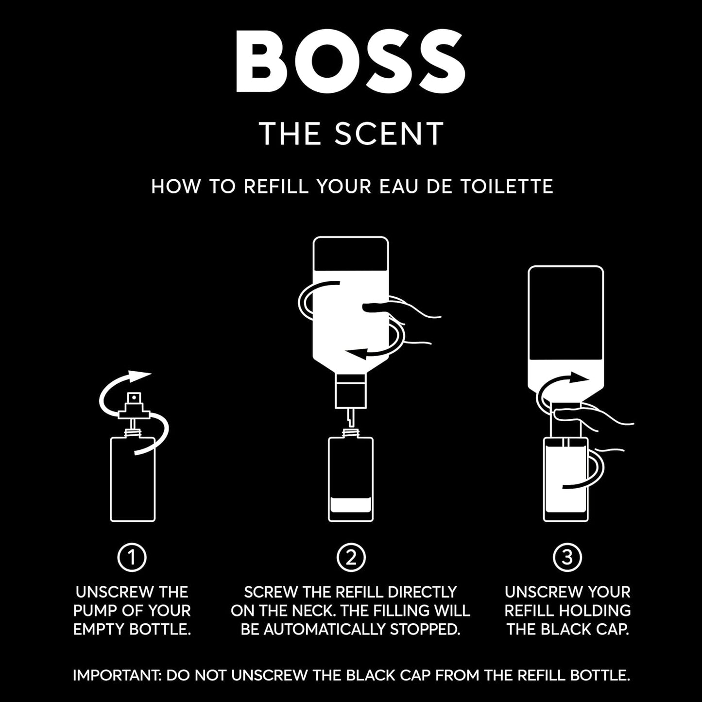 BOSS The Scent Eau de Toilette for Him Refill, 200 ml