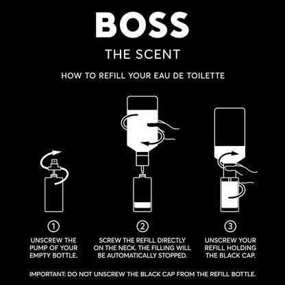 BOSS The Scent Eau de Toilette for Him Refill, 200 ml