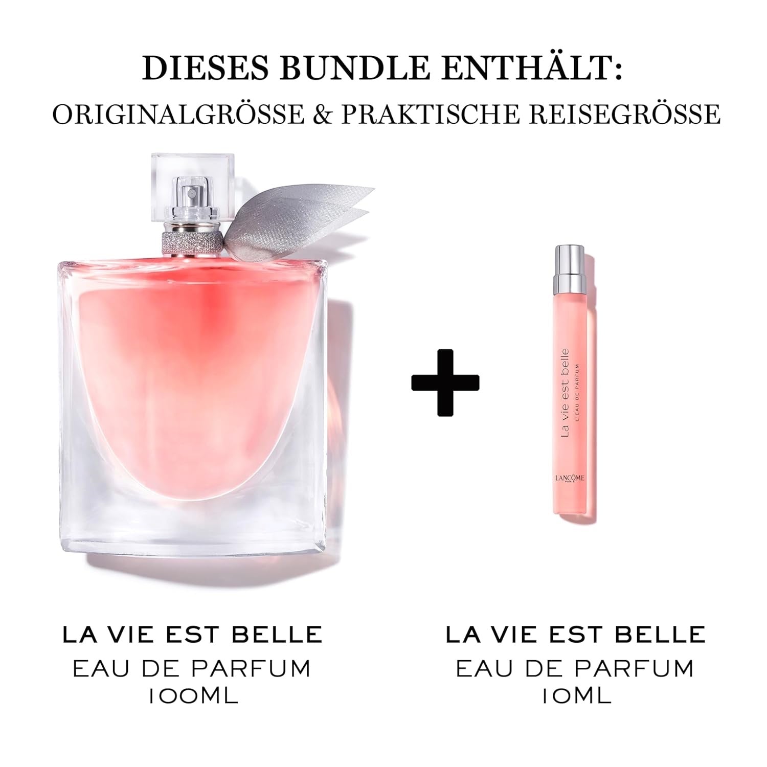 Lancôme La Vie est Belle Eau de Parfum, floraler Duft für Damen mit Iris, Patchouli und Vanille-Akkord, nachfüllbarer Flakon