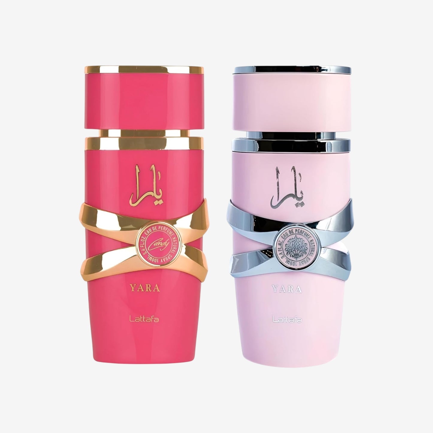 Lattafa Anniversary Edition Yara & Yara Candy Eau de Parfum (100 ml + 100 ml), exklusive Düfte für Damen, süß, blumig und raffiniert