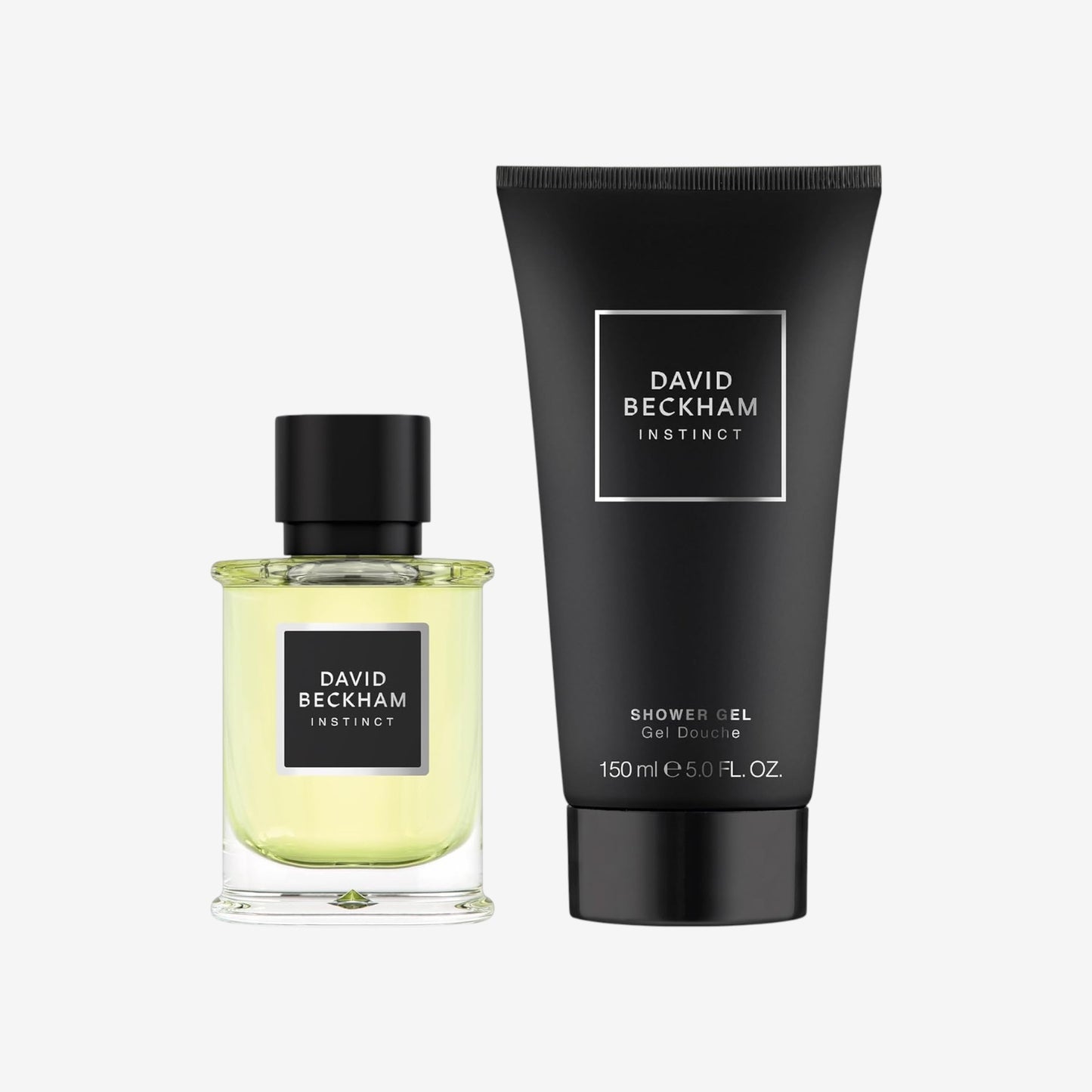David Beckham Instinct Eau de Parfum- und Duschgel-Geschenkset für Männer, fesselnder Fougère-Zitrusduft, 50 ml + 150 ml