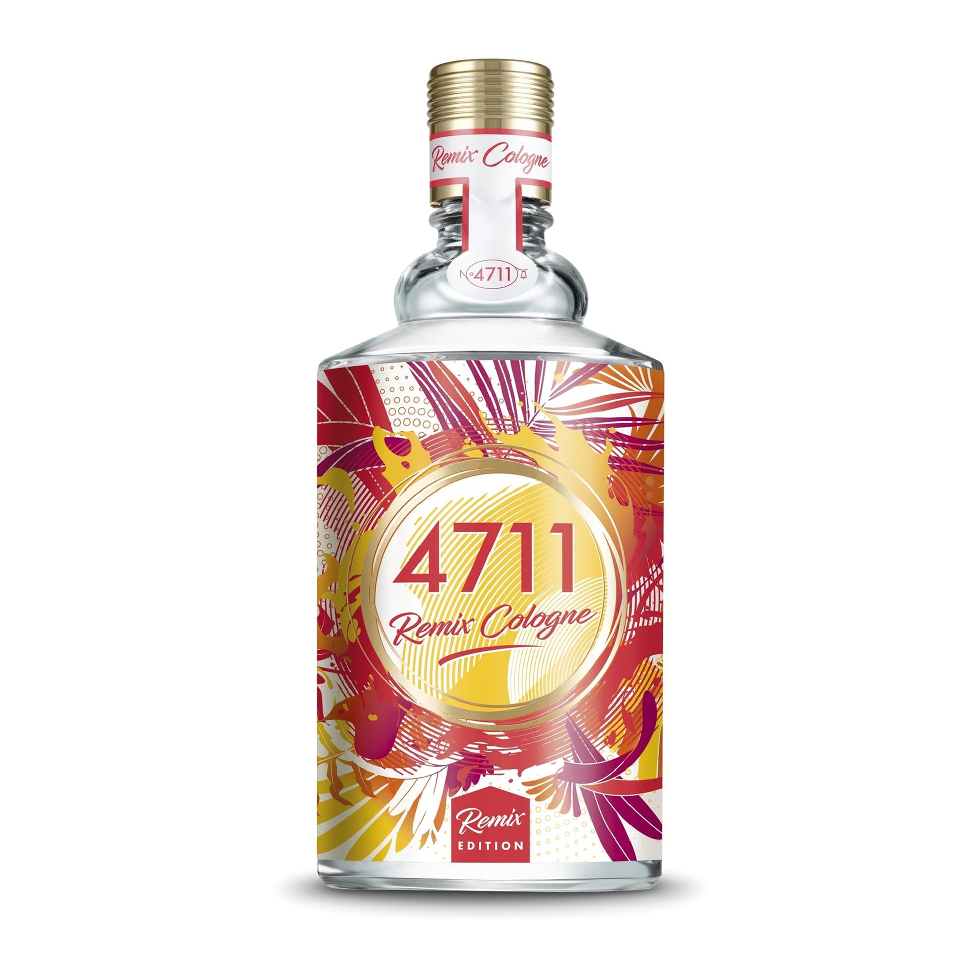 4711® Remix Cologne Green Oasis I Eau de Cologne - spritzig - frei - abenteuerlustig - für wahre Lebensfreude! I 100ml Natural Spray Vaporisateur