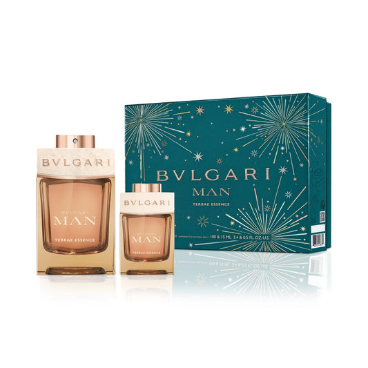 BVLGARI Man Terrae Essence Gift Set (EDP 100ml + EDP 15ml)