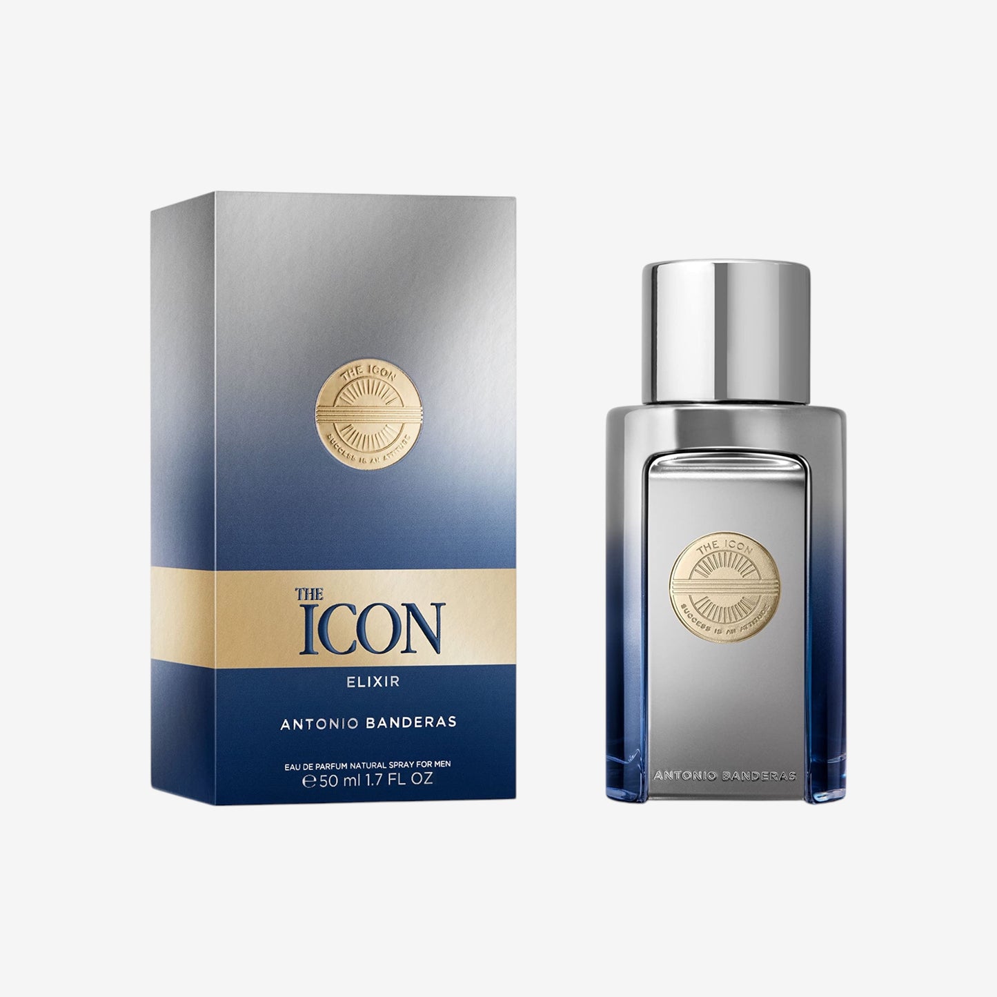 Banderas – The Icon, Eau de Toilette für Herren – Langanhaltend – Maskuliner, eleganter Duft mit Charakter – Holzige Bernsteinnoten – Ideal für besondere Anlässe – 200 ml