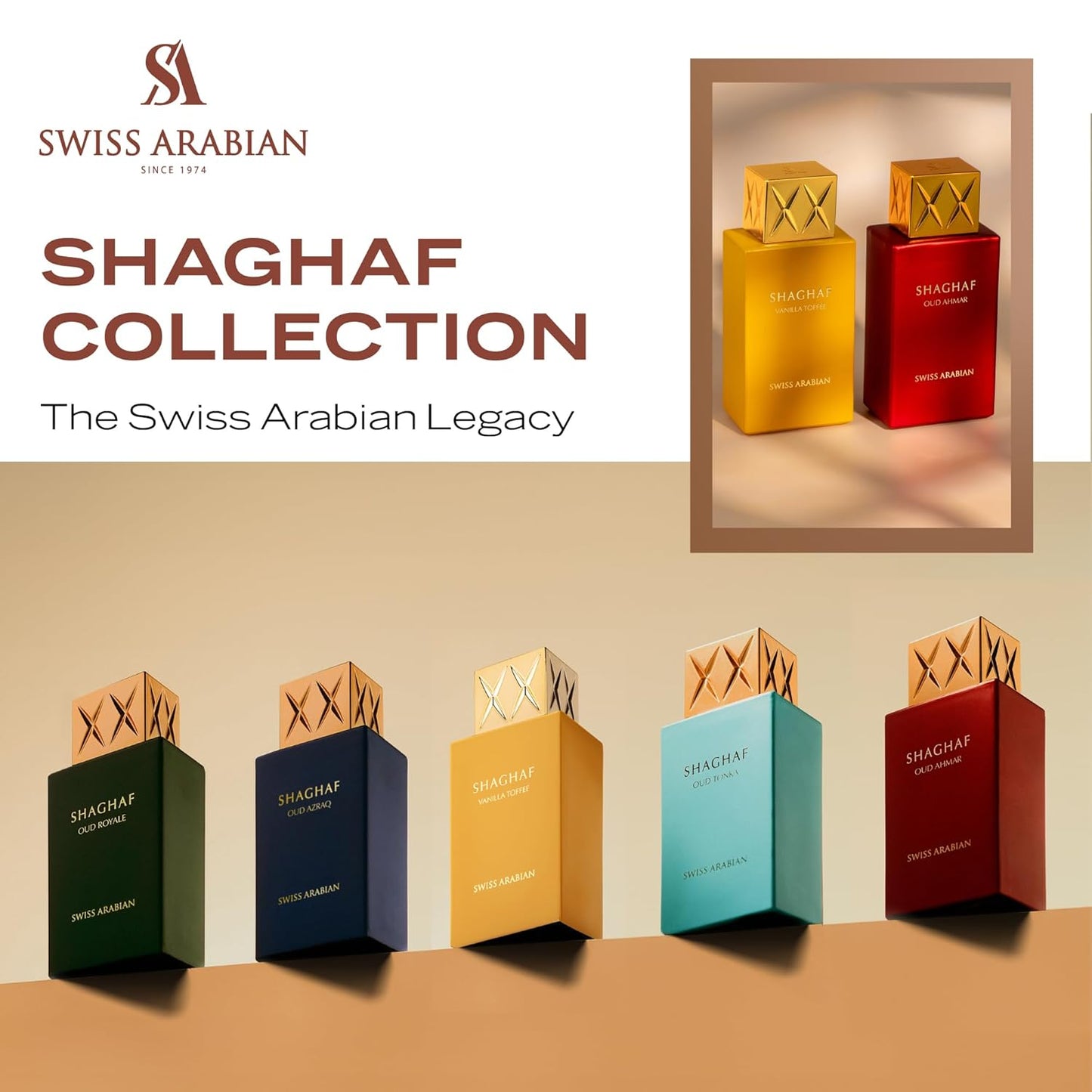 SHAGHAF OUD AHMAR - EAU DE PARFUM 75ML