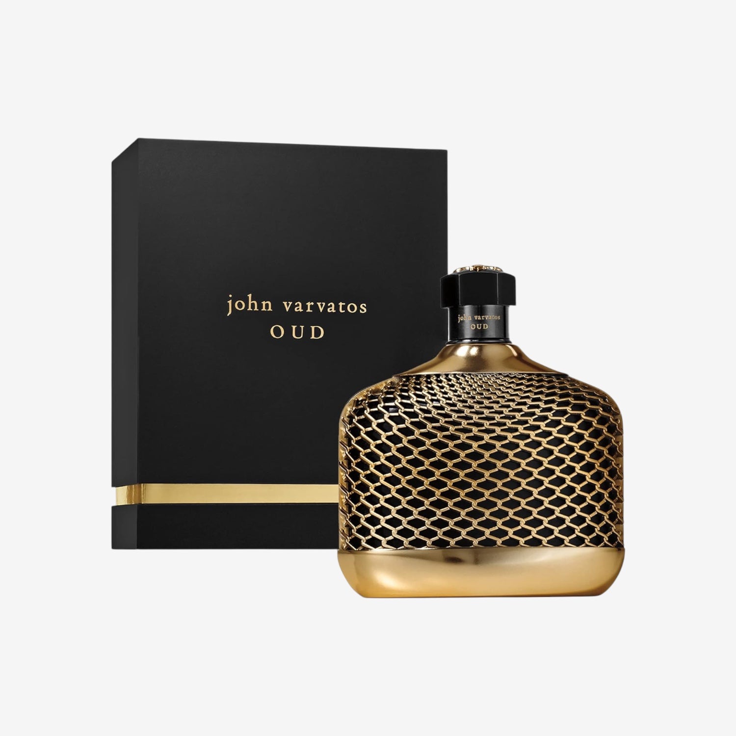 John Varvatos OUD – Eau de Toilette homme/men, 125 ml, würzig-orientalischer Duft für Herren, luxuriöse Mischung aus aufregenden Gewürzen & Oud Öl, Herrenduft im edlen Design Flakon