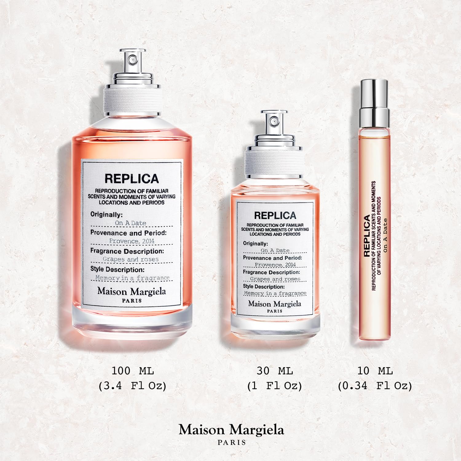 MAISON MARGIELA Replica On A Date Eau de Toilette, Unisex (100 ml)