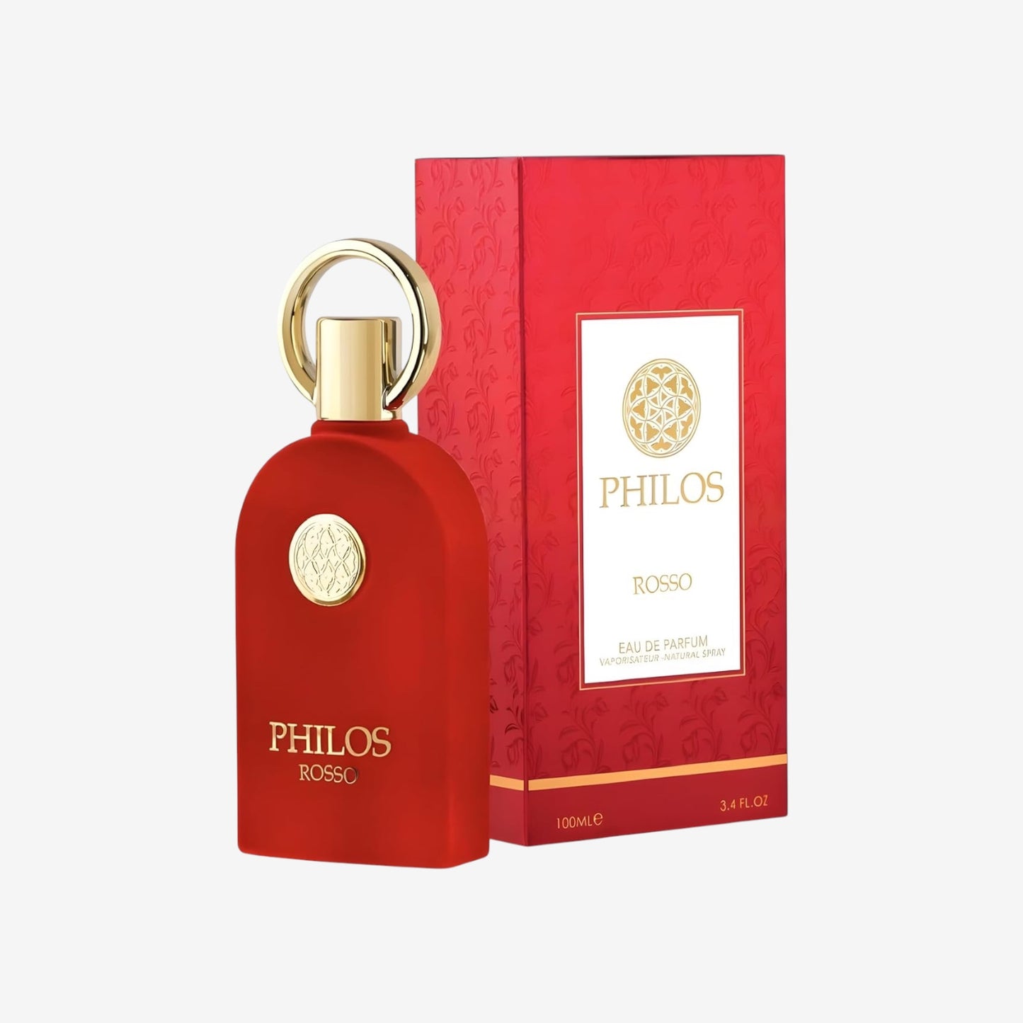Philos Rosso Eau de Parfum 100 ml Maison Al Hambra Lattafa Orientalisch Arabische Emirate
