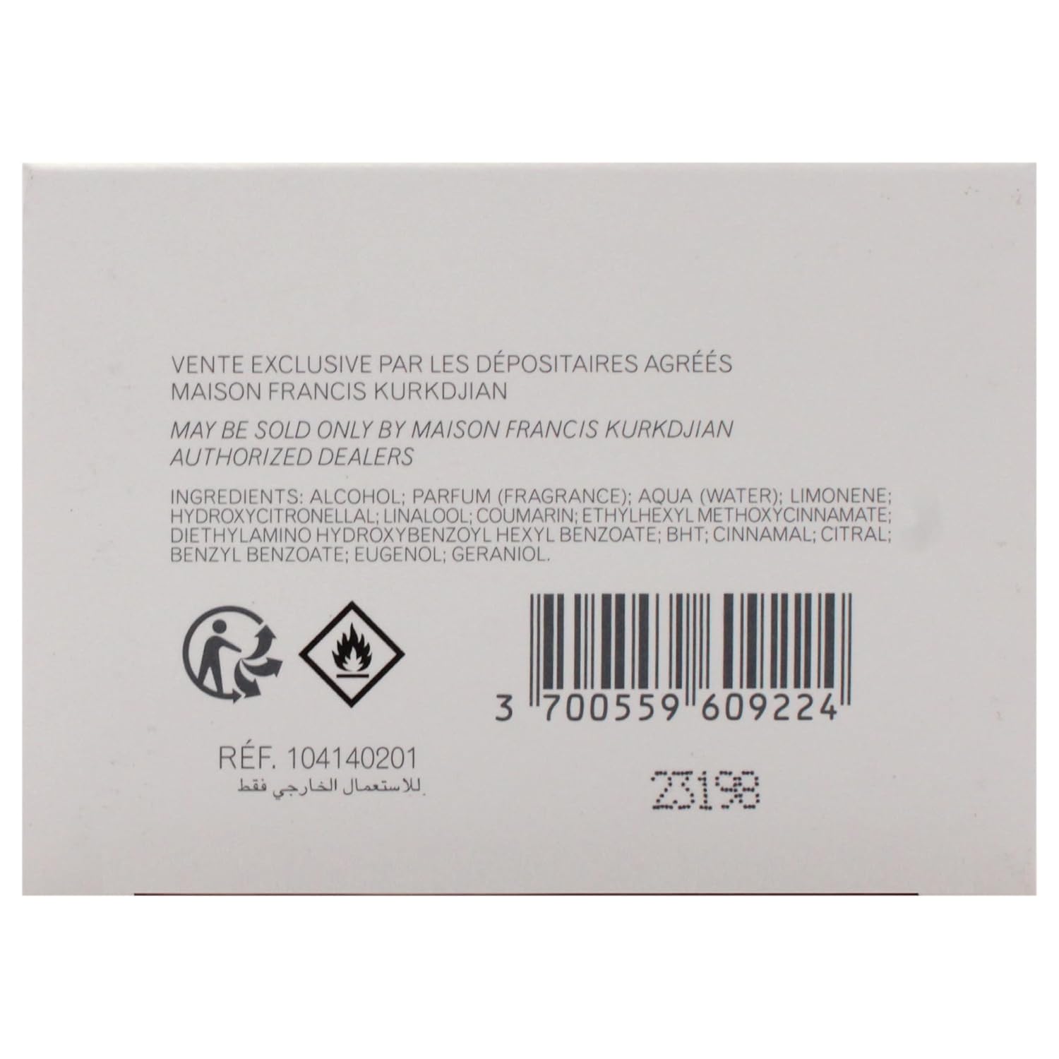 Maison Francis Kurkdjian Amyris Homme Eau de Parfum, 70 ml