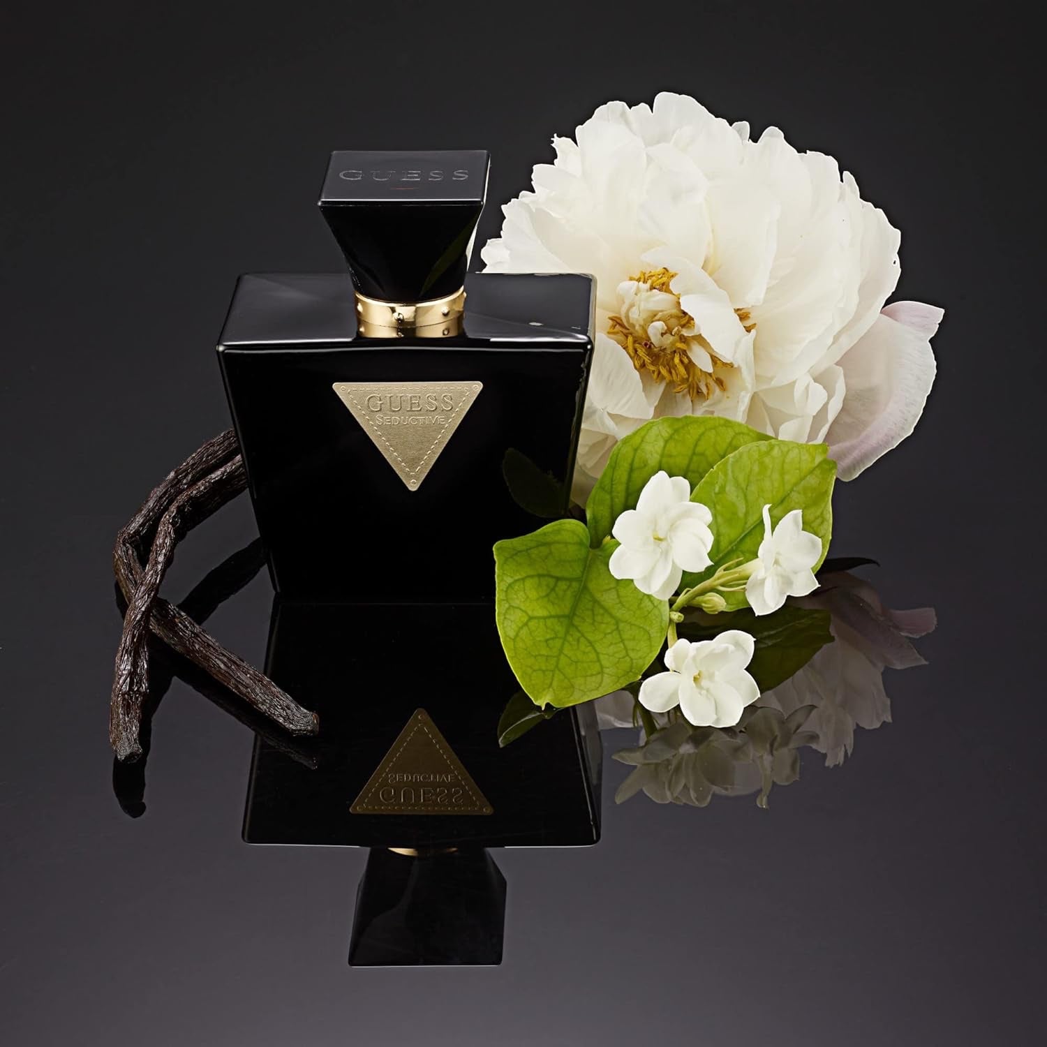 GUESS Seductive Noir, Eau de Toilette für Damen, Ambriert-Blumig, Sinnlicher Duft, Lang Anhaltend