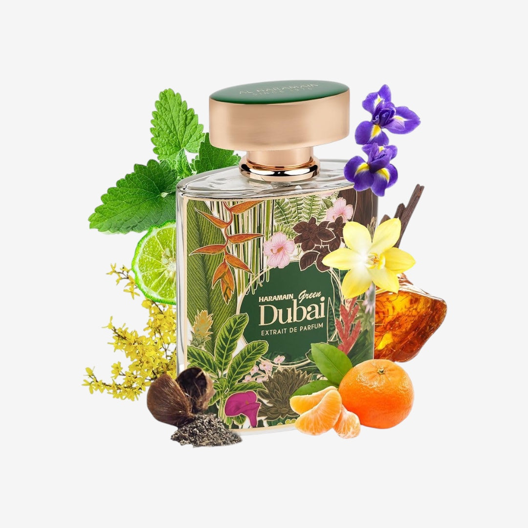 Green Dubai by Al Haramain for Uni Extrait de Parfum Spray, 100 ml