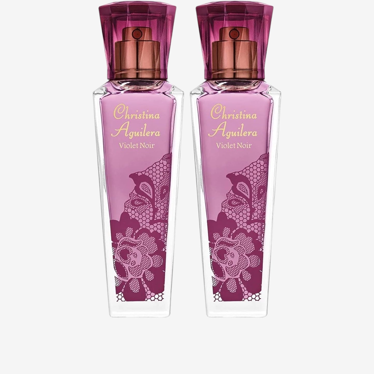 Christina Aguilera - Violet Noir Eau de Parfum, Duft mit blumigen und fruchtigen Noten, Parfüm für Damen - 30 ml